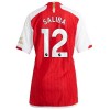 Arsenal 2023-24 Saliba 12 Hjemme - Dame Fotballdrakt